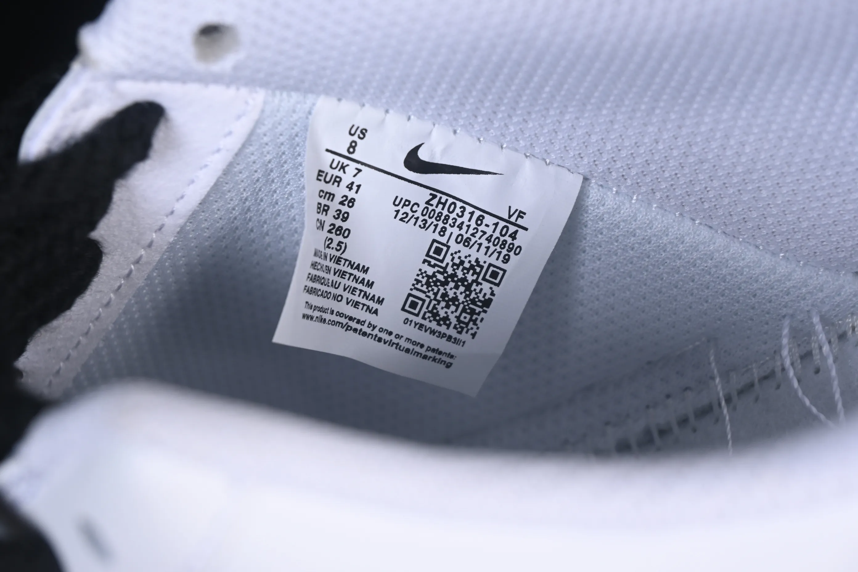 All categories Nk Air Force 1 Air Force series Nk Air Force 1 Low Air Force low-top Nike Air Force 1'07 Low Vibe style Air Force 1 low-top casual sneakers ZH0316-104